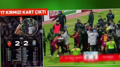 Bolivya’da Futbol Maçında Şiddet Olayı: 17 Kırmızı Kart Çıktı Bolivya
