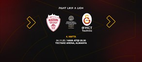 Galatasaray, FIBA Şampiyonlar Ligi’nde Würzburg Baskets ile Karşılaşacak FIBA Şampiyonlar