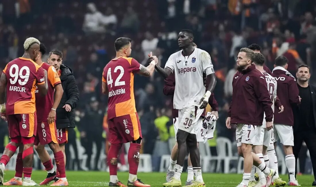 Galatasaray Trabzonspor Maçında Gol Sevinci Yaşanmadı Maç Özeti: Galatasaray ve