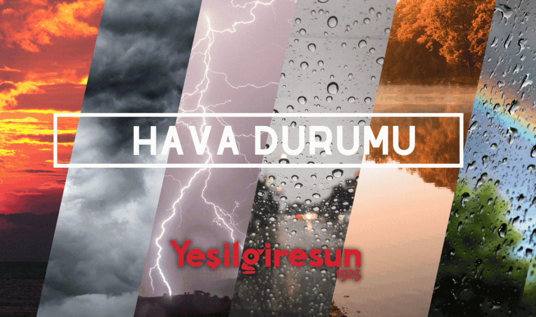 Giresun’da Haftasonu Hava Durumu: Ilıman ve Yağışsız Geçiyor Son günlerde