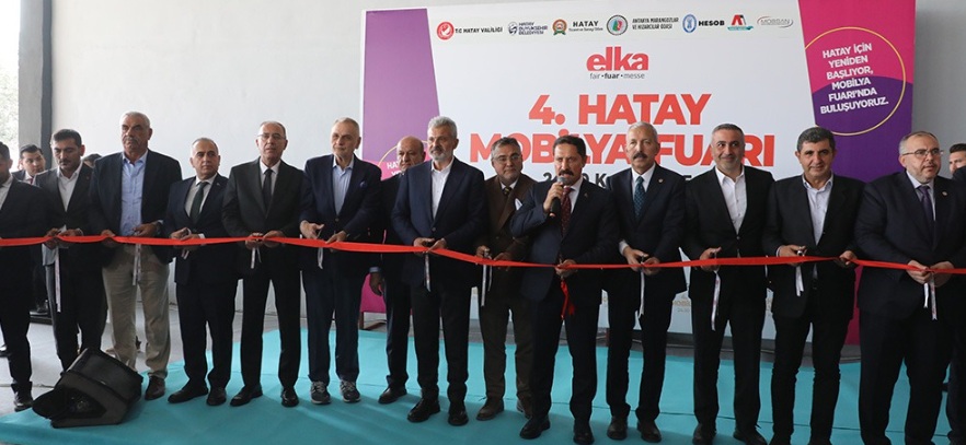 Hatay’da 4. Mobilya Fuarı Açıldı: Afet Sonrası Yeniden Yapılanma ve