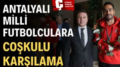 Milli Takımın Başarısıyla Antalya’ya Dönüş Şampiyonluk Töreni Antalya Havalimanı’nda Gerçekleşti