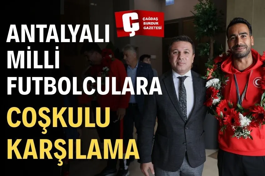 Milli Takımın Başarısıyla Antalya’ya Dönüş Şampiyonluk Töreni Antalya Havalimanı’nda Gerçekleşti
