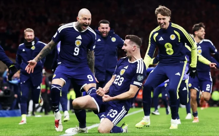 İskoç Taraftarların Coşkusuyla Ölçülen Mini Deprem: Danimarka’ya Karşı Tarihi Zafer