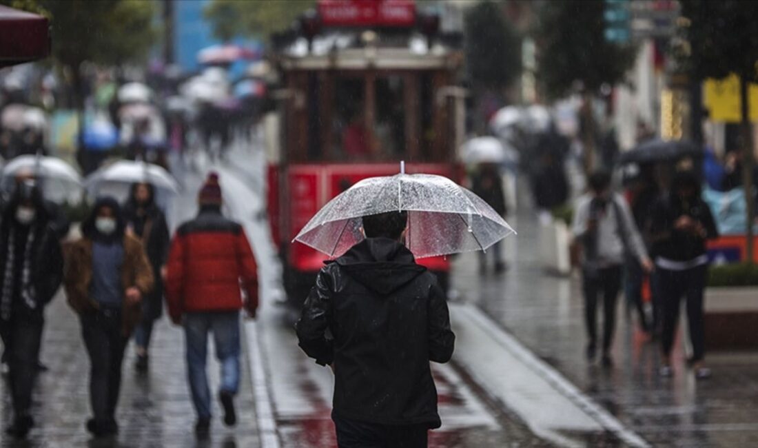 Hava Durumu: İstanbul ve 36 İlde Sağanak Yağış Uyarısı İstanbul’da