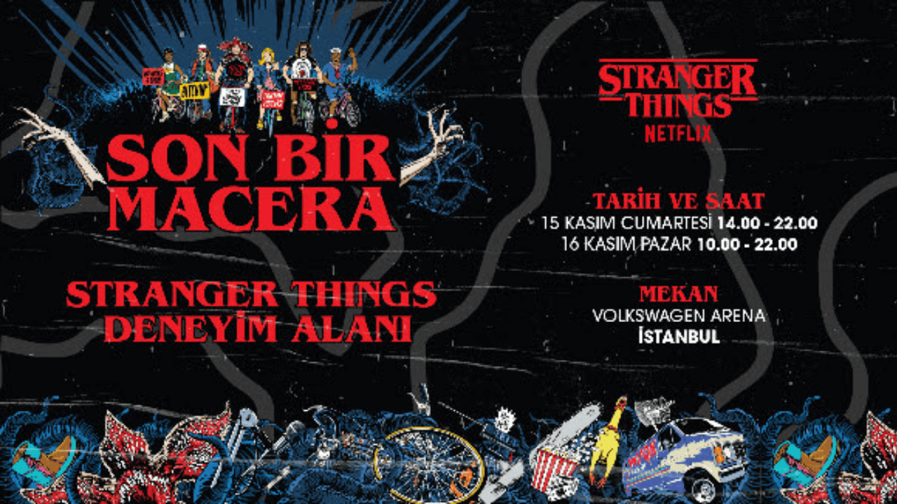 İstanbul’da "Stranger Things" Hayranları İçin Sürpriz Bir Etkinlik! Istanbulda Stranger Things Hayranlari Icin Surpriz Bir Etkinlik