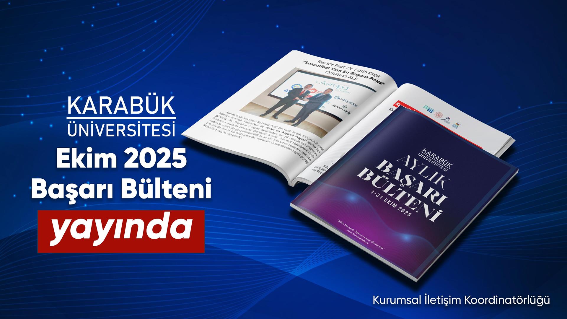 Karabuk Universitesi Ekim 2025 Basari Bulteni YOK Tercih Burs