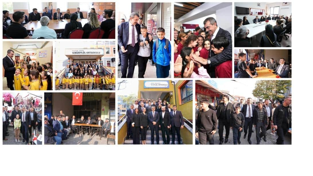 Bakan Tekin, Bursa ve Balıkesir’de Sürpriz Okul Ziyaretleri Gerçekleştirdi Karacabey