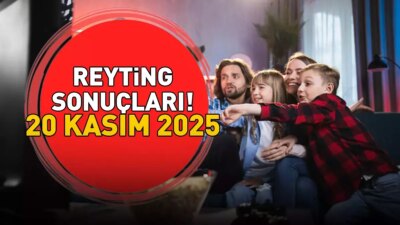 20 Kasım 2025 Reyting Sonuçları: MasterChef Zirvede Reyting Sonuçları Açıklandı