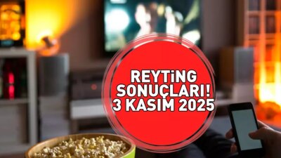 3 Kasım 2025 Reyting Sonuçları: MasterChef Hangi Yıldızlarla Yükseldi? Reyting