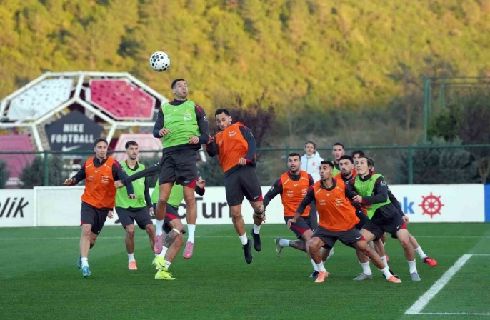 A Milli Takım Antrenmanı