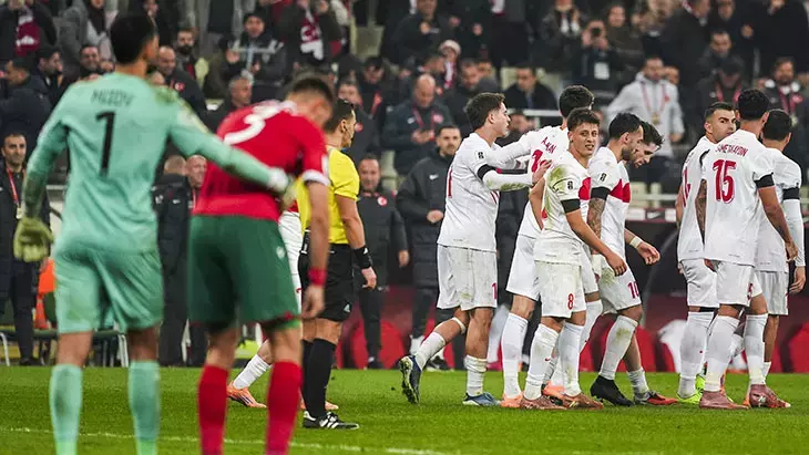 Son Dakika: A Milli Takım, Bulgaristan’ı 2-0 Geçerek Play-Off Biletini