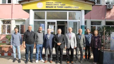 Müdürümüz Piraziz İlçemizde Okul ve Kurumları Ziyaret Etti 06 Kasım