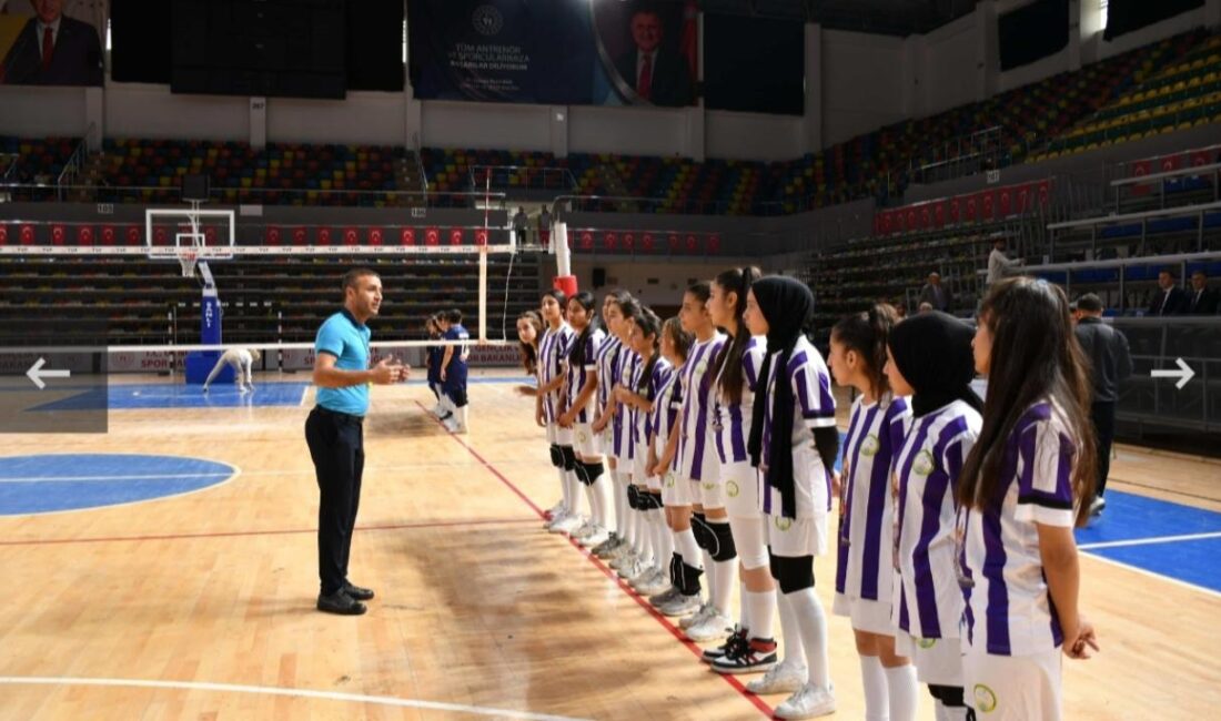 Şanlıurfa’da Okul Sporları Voleybol Maçları Başladı Açılış Töreni Coşkulu Geçti