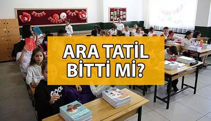 Okullar 17 Kasım’da Açılıyor: Yarıyıl Tatili Tarihleri Belli Oldu Okul