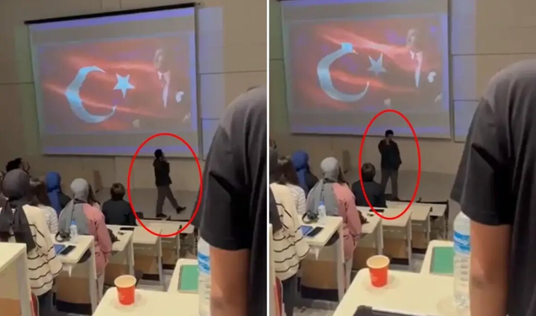 Konya’da Atatürk Anma Töreninde Dikkat Çeken Olay: Öğrenci Gözaltına Alındı