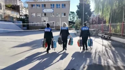 Sinop’ta "Mutlu Şehirde Polis Çocuk El Ele" Projesi: Öğrencilere Motivasyon