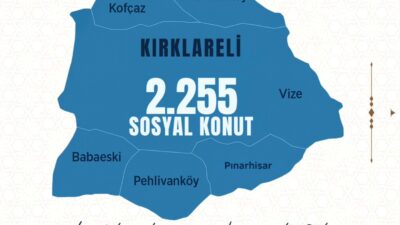 Flaş Gelişme: Kırklareli’ye Yüzyılın Konut Projesi Geliyor! Kırklareli’de 2.255 Sosyal