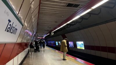 Taksim Metrosu, 25 Kasım’da Kadına Yönelik Şiddete Karşı Mücadele Günü