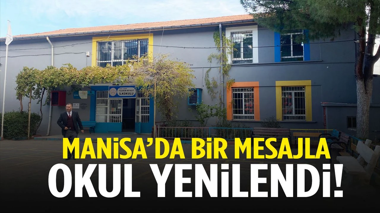 Tatil Öncesi Okul Yenilendi: Manisa'da Veli Toplantısı Hazırlığı! Tatil Oncesi Okul Yenilendi Manisada Veli Toplantisi Hazirligi