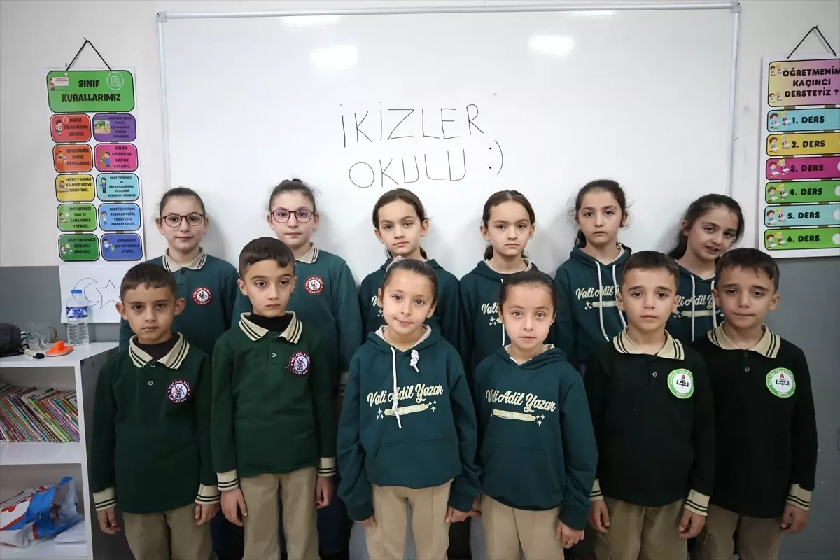 Muş'ta ikizler okulu İkizler Okulu