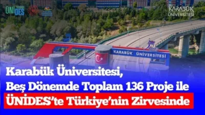 Karabük Üniversitesi, ÜNİDES Programında En Fazla Destek Alan üniversite oldu