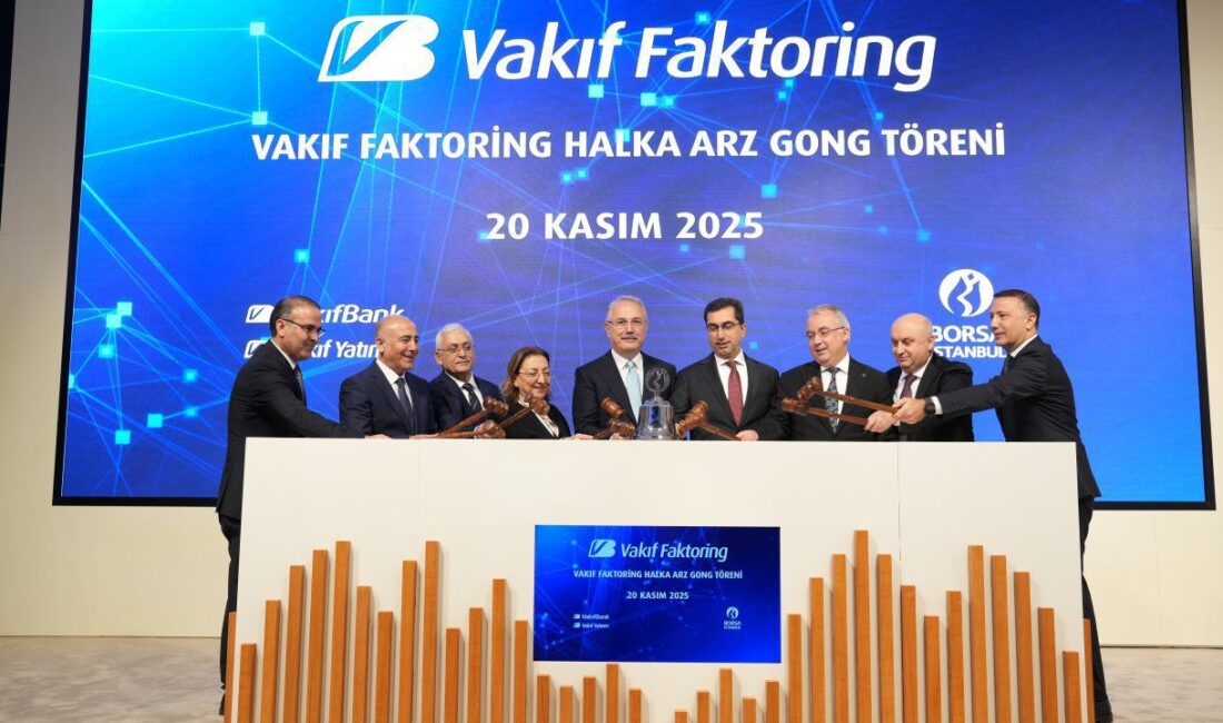 Vakıf Faktoring Borsa İstanbul’da İşlem Görmeye Başladı Gong Töreni ile