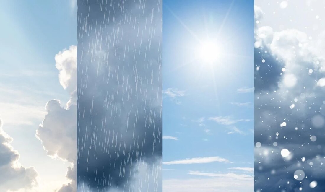 markdown Hava Durumu: Haftanın İlk Günü Yağışlı Geçiyor Genel Durum