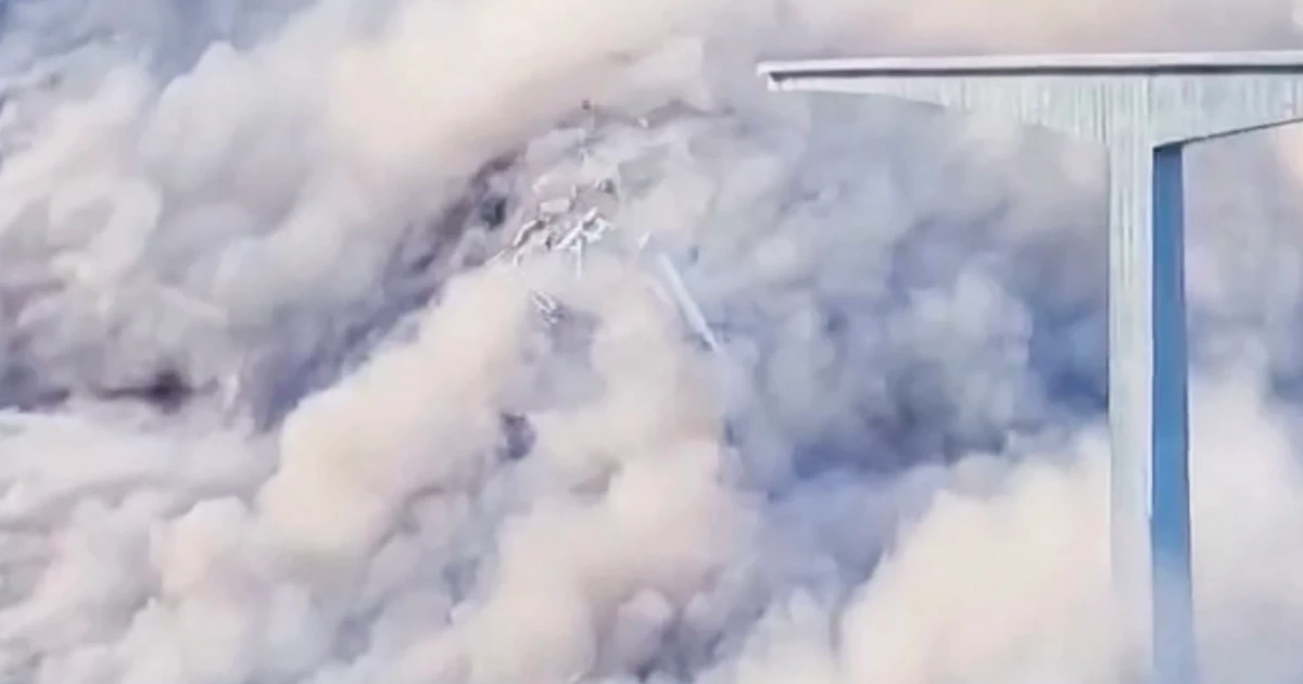 Yeni Insa Edilen Koprunun Cokusu Sok Edici Anlar Kamerada