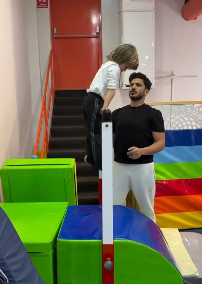 Son Dakika: Kıvanç Tatlıtuğ'un Oğlu Kurt Efe'den Gelişen Spor Anları Kurt Efe