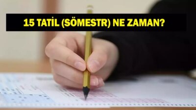 2026 Ocak Yarıyıl Tatili Ne Zaman? İşte Karne Tarihleri Öğrencileri