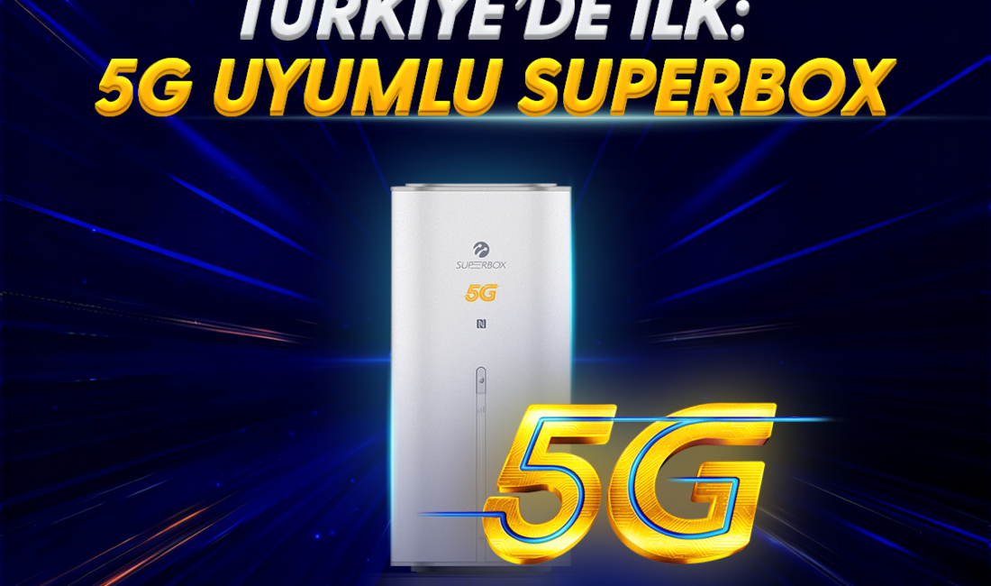 Turkcell, 5G Deneyimini Superbox ile Evlerde Sunmaya Hazırlanıyor 5G Uyumlu