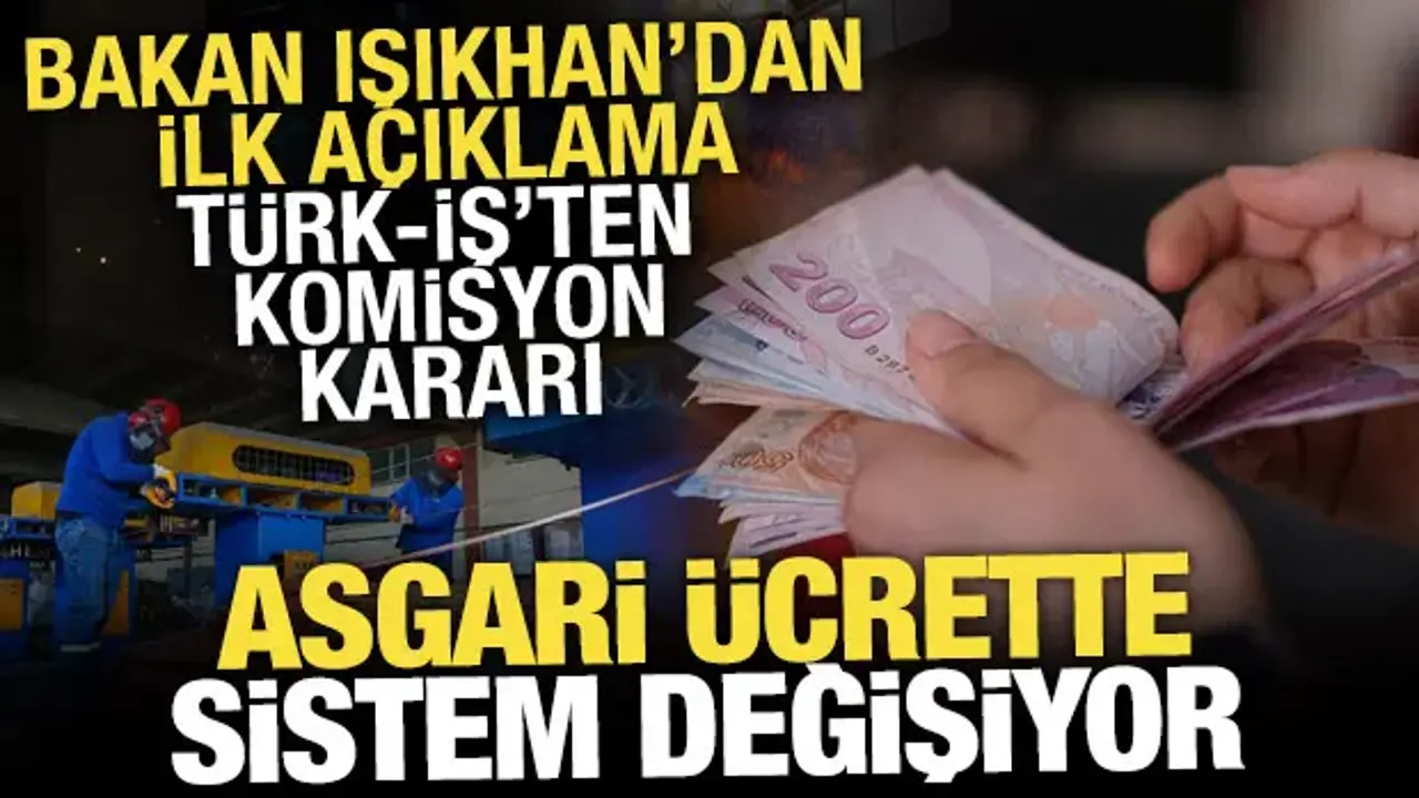 Asgari ücrette sistem değişiyor! Komisyonda yeni gündem: 5+5+1 formülü