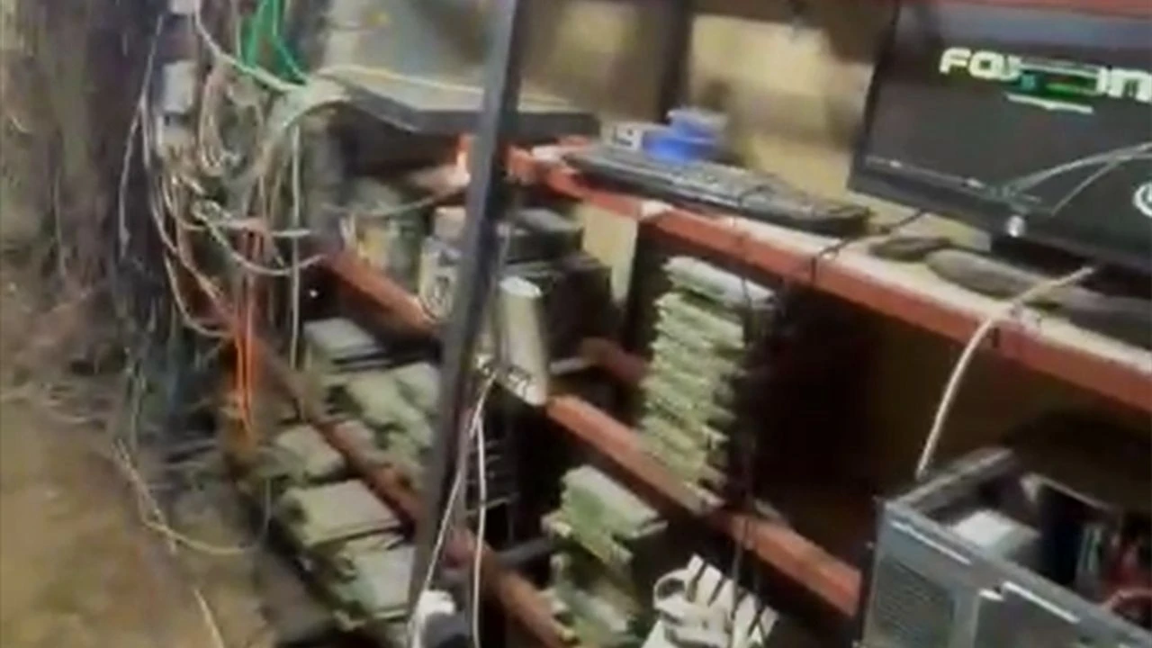 Bugun Flas Gelisme Kacak Elektrikle Kripto Para Imalati Yapildi