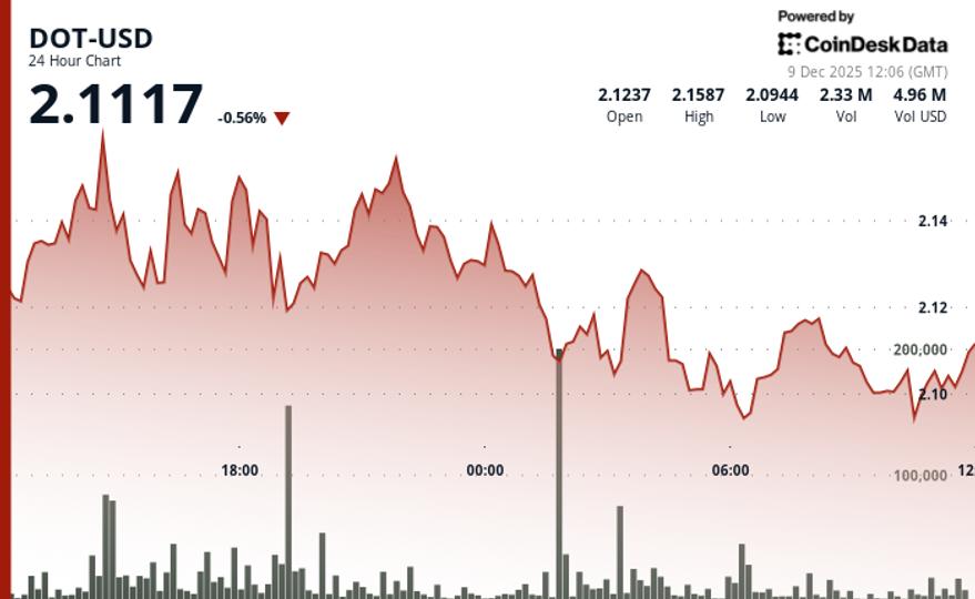 DOT Fiyatında Sınırlı Düşüş ve Piyasa Hareketleri Son 24 Saatte