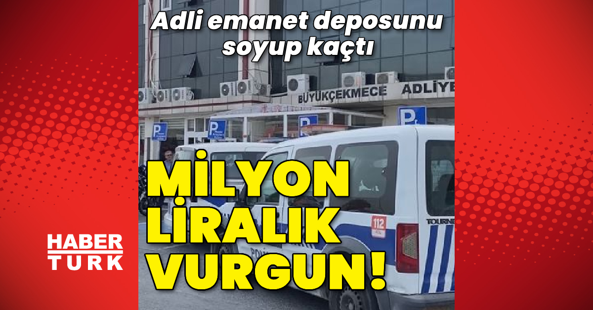 Buyukcekmece Adliyesinden 25 Kilo Altin Calan Sahis Icin Yakalama Karari