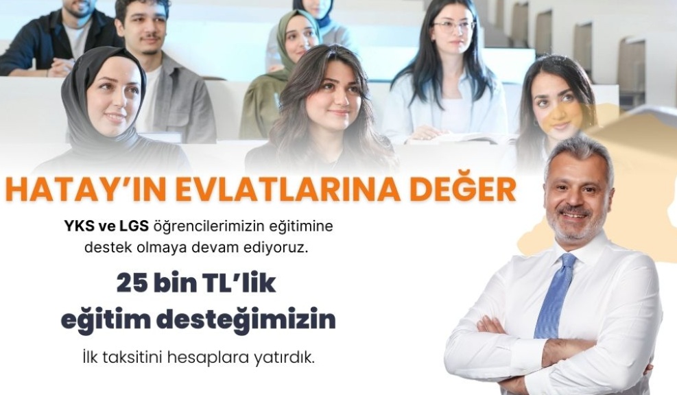 Hatay Büyükşehir Belediyesi’nden Gençlere Yönelik Eğitim Desteği Hatay’ın Geleceğine Yatırım
