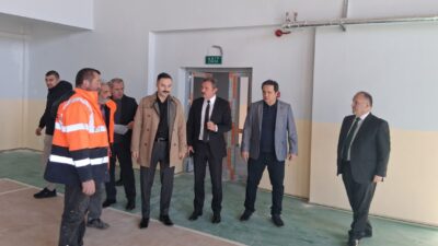 Havza’da Deprem Güçlendirme Çalışmaları Sürüyor Eski Şehit Faruk Kara MTAL