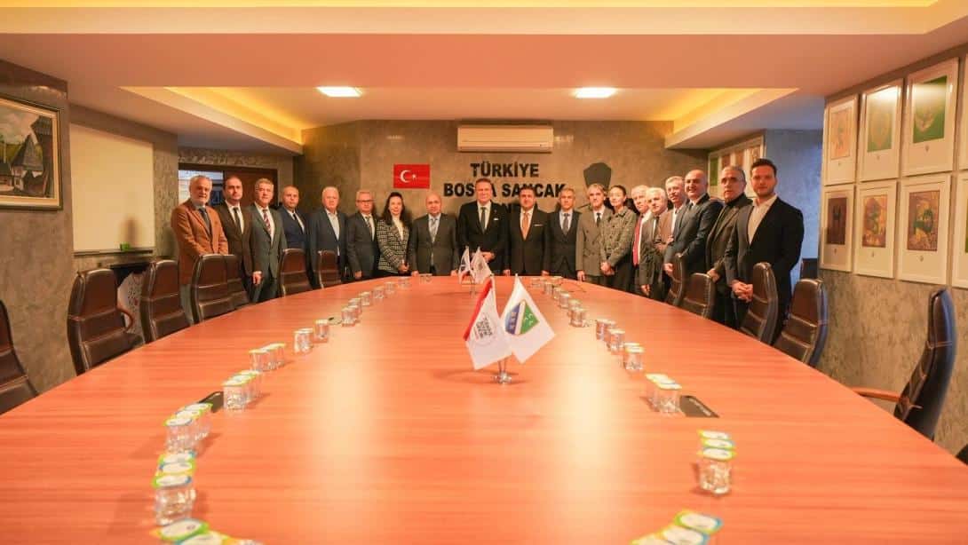 MİLLÎ EĞİTİM MÜDÜRÜ YENTÜR’DEN TÜRKİYE BOSNA SANCAK DERNEĞİ’NE ZİYARET Eğitim