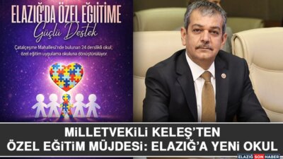 Elazığ’da Özel Eğitim Altyapısı Güçleniyor Özel Eğitime İhtiyaç Duyan Öğrenciler
