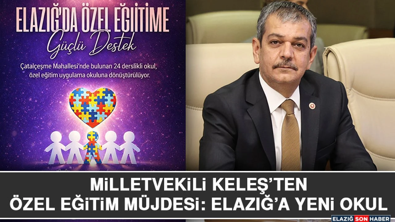 Elazığ’a Özel Eğitim İçin Yeni Okul Müjdesi: Veli Toplantıları Başlıyor! Elaziga Ozel Egitim Icin Yeni Okul Mujdesi Veli Toplantilari Basliyor