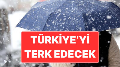Hava Durumu: Kar Yağışı Ülkeyi Terk Ediyor Türkiye Genelinde Kar