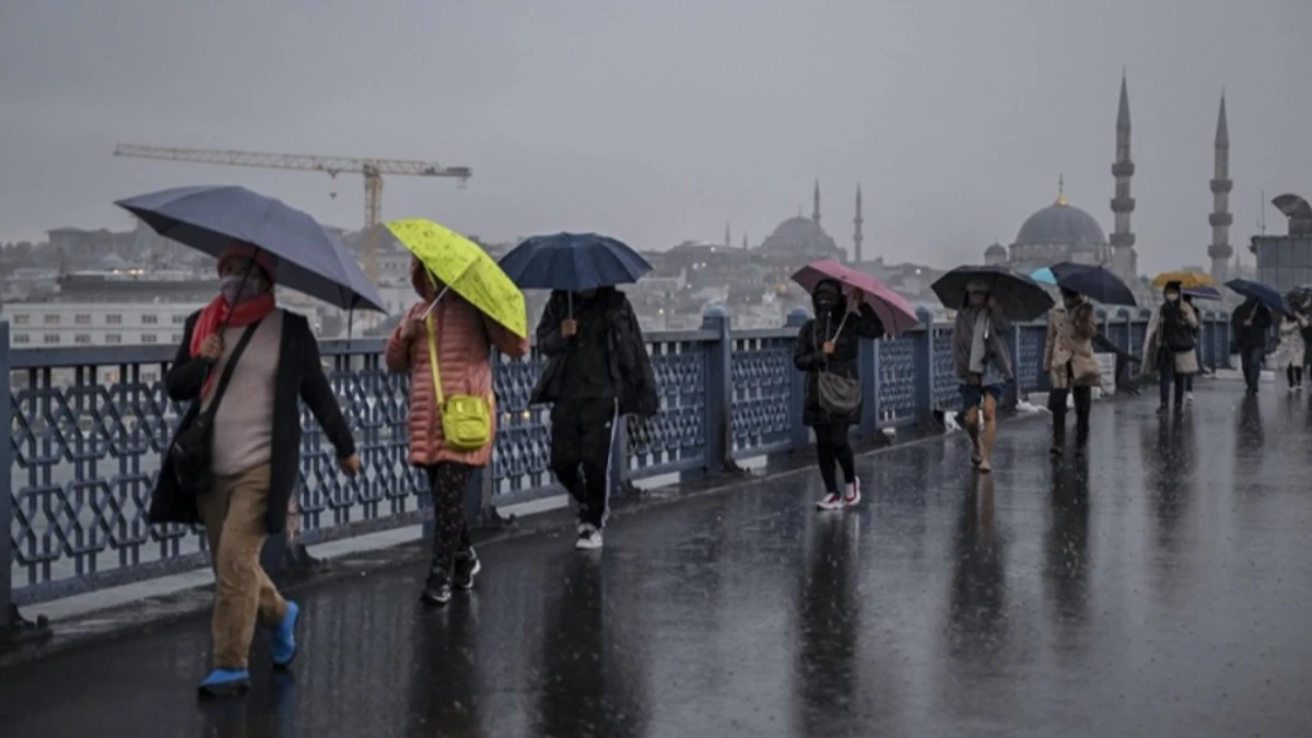 Hava Durumu: Hafta Sonu Yağışlı Geçiyor Flaş Gelişme: Meteoroloji’den Sarı