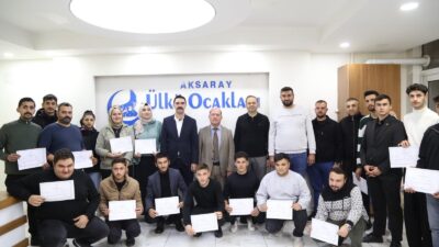 Ülkü Ocakları ve MEB İş Birliğiyle Sertifikalı Kurs Tamamlandı Sertifika