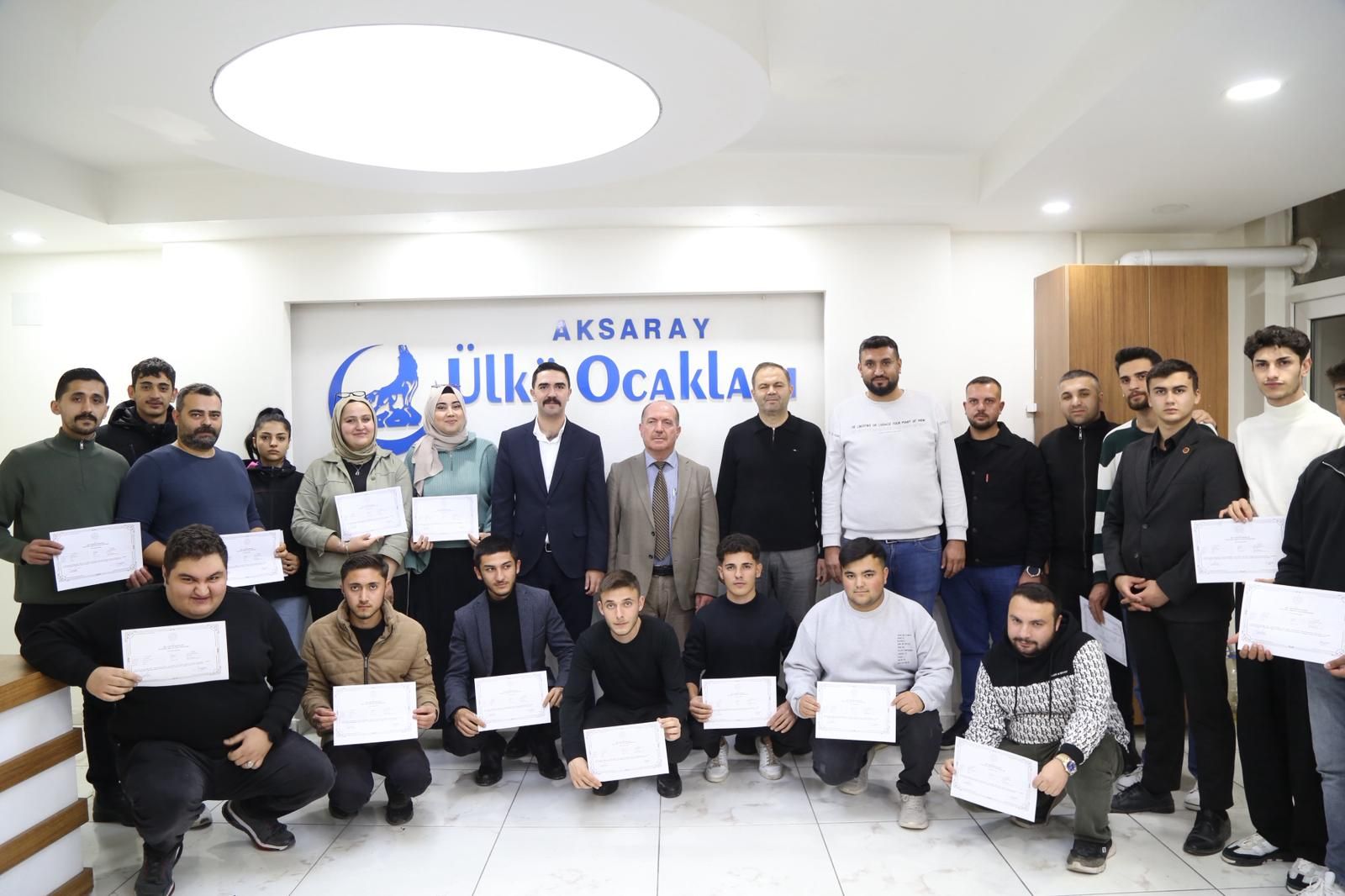 MEB ve Ulku Ocaklarindan Egitimde Yeni Donem Kurs Tamamlandi