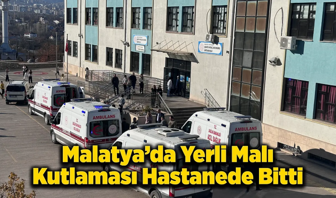 Battalgazi’de Yerli Malı Haftası Kutlamaları Sırasında Gıda Zehirlenmesi Şüphesi Gıda