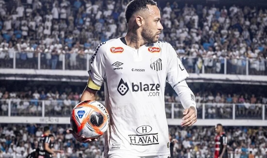 Neymar, Santos ile Küme Düşmeyi Kurtardı Sezon Sonunda Unutulmaz Hikaye