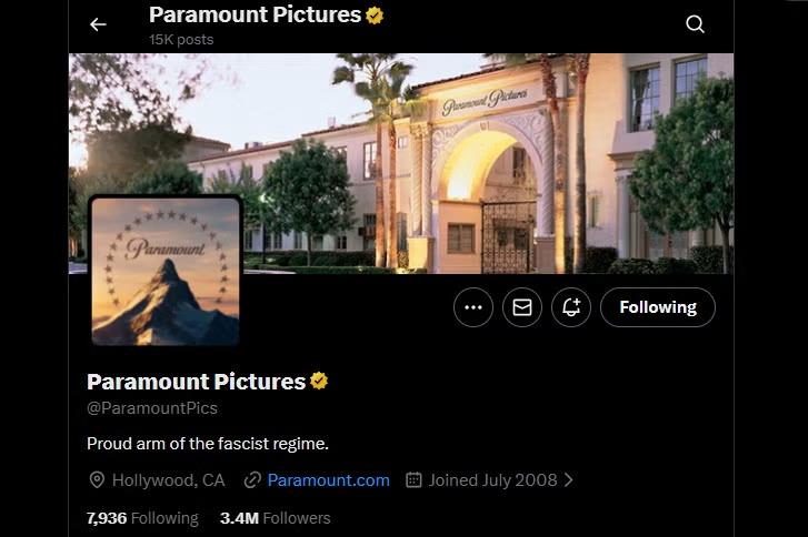 Paramount Pictures’ın X Hesabı Hacklendi: Sızıntıların Merkezi Oldu Flaş Gelişme: