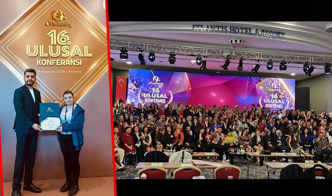 2025 eTwinning Türkiye 16. Ulusal Konferansı’nda Bartın’ı Temsil Eden Nesrin