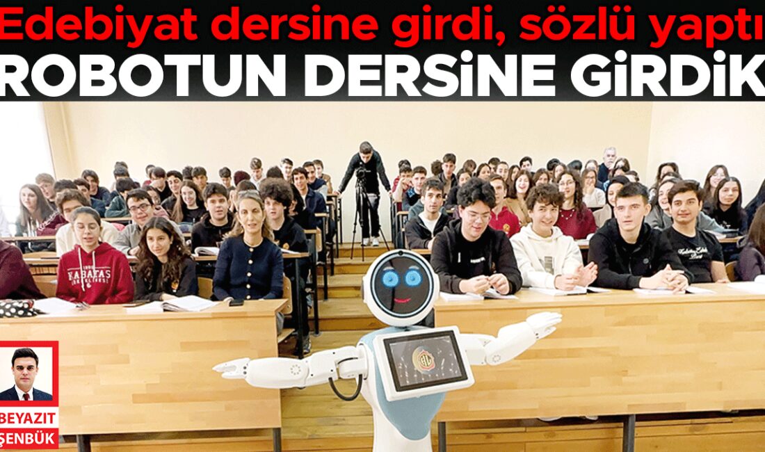 Kabataş Erkek Lisesi’nde İnsansı Robot Öğretmen Deneyimi Kabataş Erkek Lisesi’nde